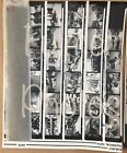 Rare 1970s China - 250 Vtg B w Photo Images On 8x10 Contact Sheets   Negatives