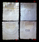 Canada Used F-vf Queen Victoria Large Queens  1868-9  Scarce 2 Ring  21  Cancel