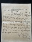 1913 Larry Chittenden Als Letter Texas Cowboy Poet Fort Worth Clippings Nj