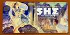 She - Rare 1935 Rko Fantasy Film - Double Page Movie Trade Ad -helen Gahagan