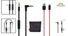 Durable Audio Extension Cable With Data Transfer For Various Headphone Models