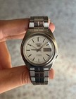 Vintage Seiko 5 Men s 7009 Automatic Watch White Dial Day date
