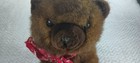 Vintage Applause Nostalgic Teddy Bear Stuffed Animal Plush Toy No Wooden Wheels