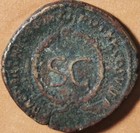0073 - Roman Imperial Ae As Coin Of Trajan  Sc Reverse  Ad 100 