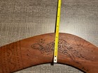 Antique Australian Aboriginal Hand Carved Boomerang Vintage