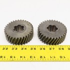3 36  Od X 1-1 8  Right Hand Helical Gear 20  pa 1-1 4  Spline Shaft 32t Lot Of 