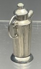 Sterling Silver Cocktail Shaker W  Turquoise Topped Lid