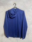 Barcelona Training Football Soccer Zipped Jacket With Hood Blue Nike Men Size M