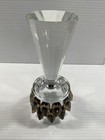 Crystal Candle Holder Glass Lotus Flower Centerpiece Table Decor Wedding Gift