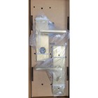 Emtek Mormont Single Cylinder Entry Set Replacement Sideplates  Lh satin Brass