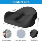 Memory Foam Seat Coccyx Tailbone Pain Relief Cushion Office Chair Car Seat Pad
