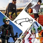 18 Pares De Retenedores De Gafas De Silicona Antideslizantes