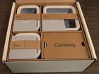 Caraway 14-piece Food Storage Container Set Cream With Non-toxic Non-stick Coati