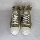 Converse Chuck Taylor All Star Lift Bow Ox Women Sz 8 Nutty Granola New
