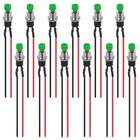 12pcs 7mm Momentary Push Button Switch 3v-6v-12v-24v-250v 1a 2 Pins On off 