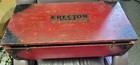 1930s A c  Gilbert Erector Set     Original Wooden Box   Metal Parts   Manuals