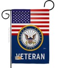 Us Navy Veteran Garden Flag Armed Forces Decorative Gift Yard House Banner