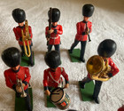Vintage Britains Ltd  British Plastic Marching Band Figures Set Of 10