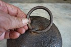 Antique Cast Iron Horse Tether Wagon Weight Carriage Tie Down Anchor 15lb