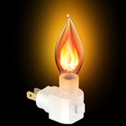 Salt Night Light natural Wall Light Salt Lamp With 1 Bulbs  Himalayan Rocks 
