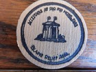 Vintage Blaine Washington Peace Arch Wooden Nickel 5 Cents 1933