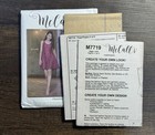 Mccall s Pattern M7719 Misses 6-14 Create Your Own Look Dress Uc