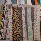 12x12 Scrapbook Paper Cardstock Patterns Prints Journal Junkies Art Crafts 10lbs