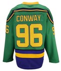 Mighty Ducks Movie Jersey  96 Charlie Conway Hockey Jersey Sz Small