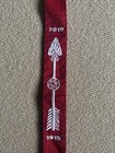 Boy Scout Oa Order Of The Arrow Centennial Noac 2015 Red Sash Unused