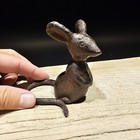 Antique Vintage Style Cast Iron Mouse Door Stop