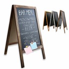 Large Standing A-frame Chalkboard Display Magnetic Wood Wedding Baby Shower Sign