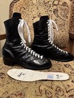 Hyde Lytle Member Marsi Mens Black Capped Toe Roller Skate Boots Size 9