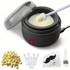 Mini Hot Wax Machine Kit Usb Wax Warmer For Facial Nose Eyebrow Hair Removal