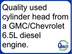 12533542 Cylinder Head For Gmc   Chevy 6 5l Diesel