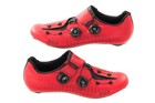 Used Fizik Infinito R1 Men s Carbon Road Bike Shoes Red black  Size 42 Us 9