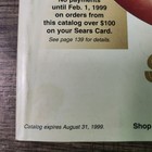 Sears Holiday Wish Book 1998 Santa Catalog Original Toys Christmas Trees