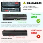    lot 1-50x Battery Spare 593553-001 For Hp Cq56 Cq32 Cq42 G62 G72 G56 G4 G6 G7