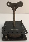 Vintage Meccano Erector Set No  1 Clockwork Motor Black W key A