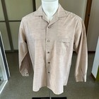 1950s Vintage Sportsman Atomic Fleck Rockabilly Loop Collar Shirt L