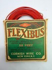 Vintage Nos Corwico Flexibus Radio Hook Up Wire Cornish Wire Co Ny Boxed 25 Ft