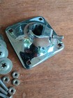  1  Vintage 1970 s Slingerland Set-o-matic Tom Mounting Shell Plate Bracket-vg 