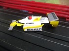 New Tyco Ho Scale Slot Car Body F 1 Indy   15 Renault Elf Race Team Car   