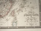 China Japan Dated 1855 Andriveau-goujon Large Antique Map 19th Century