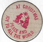 1985  Toni Cichy  Dwmc Pres   Iowmc  N  Kingston  Rhode Island  Wooden Nickel
