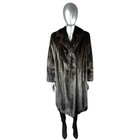 Ranch Mink Coat  Saks  M p  Certified Vintage Fur W storage Bag