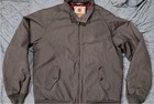 Vintage 80s Baracuta G9 Harrington Tartan Lined Jacket  Dk Grey