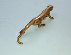 Wild Jaguar Inspired Door Handle Brass Tiger Animal Grab Door Pull Decor Dm395