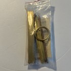 Vintage Danish Klokkestrenge Beslag Brass Bell Pull Hardware Hanging Set Denmark