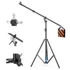 13 2ft Heavy Duty Photography Light Stand With Boom Arm 400cm - Boom Arm 400cm
