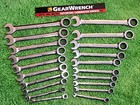 Gearwrench Sae Metric Ratcheting Combination Wrenches Standard Mm 20pc set 35720